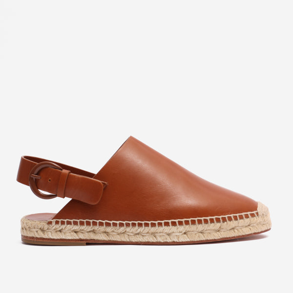 Leather best sale espadrille sandal